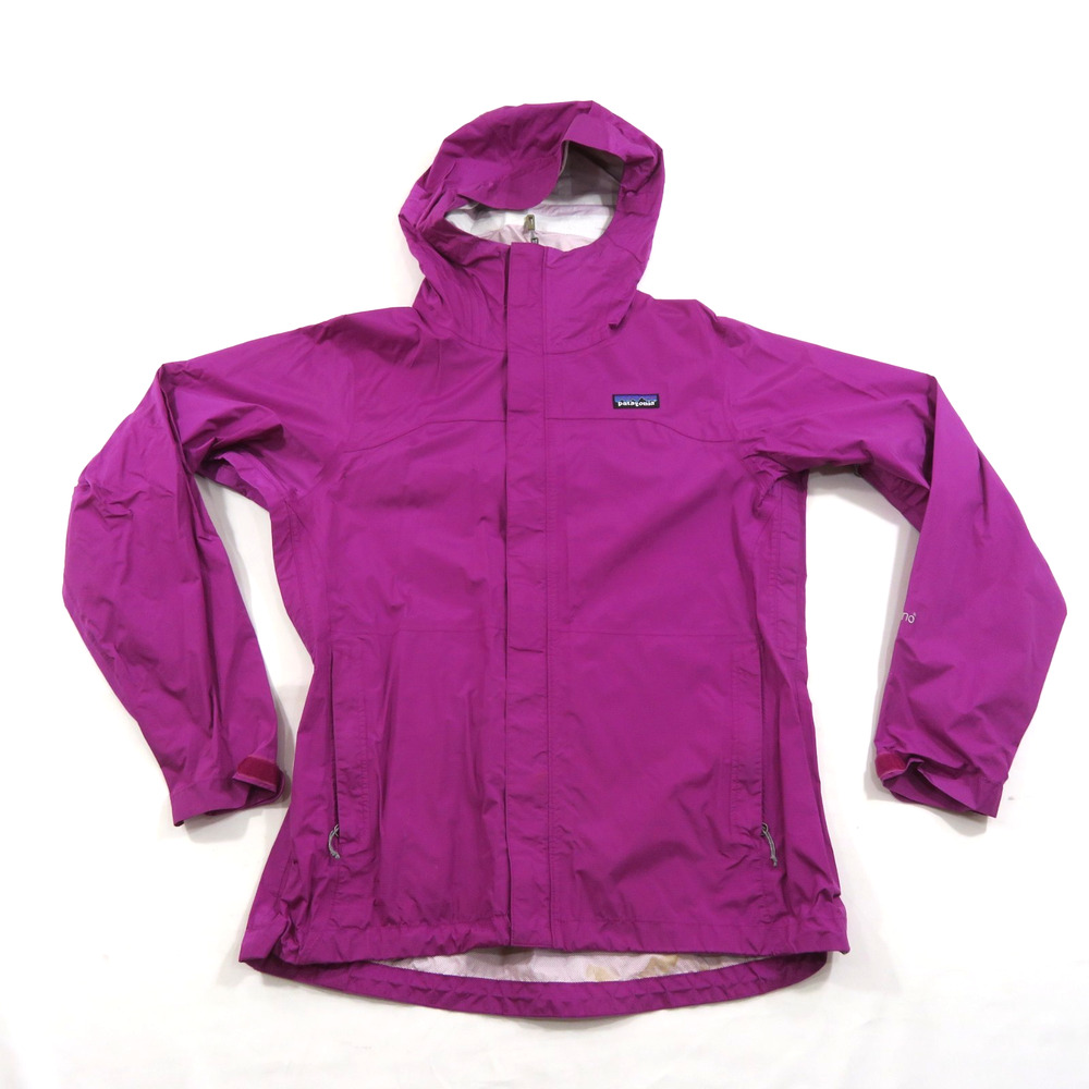 Patagonia Womens Zip Up H2NO Jacket Purple Sz M